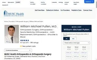 William Michael Pullen, MD of Mt Pleasant website