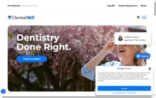 Dental365 - Norwalk website