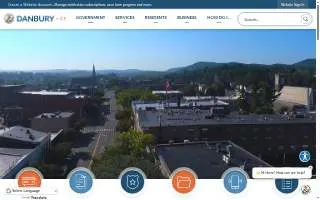 Danbury Chiropractic and Wellness website