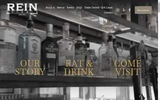 Rein Osteria website