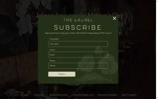 The Laurel website