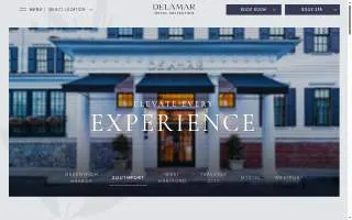 Delamar Greenwich Harbor website