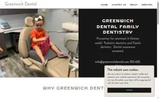 Greenwich Dental website