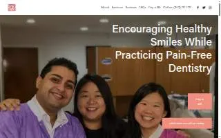 Dearfield Family Dentistry website
