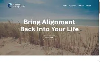 Coastal Chiropractic Group - Bristol Upper Cervical Chiropractor website