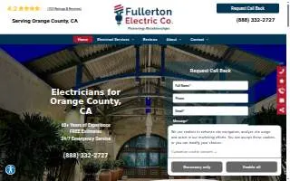 Fullerton Electric, Co. website
