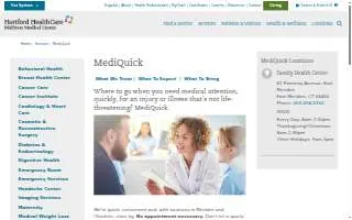 MediQuick website