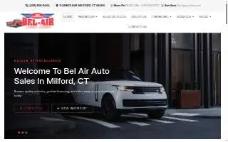 Bel Air Auto Sales website