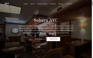 Soba Express Trucking website