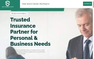 Spark Insurance Agency website