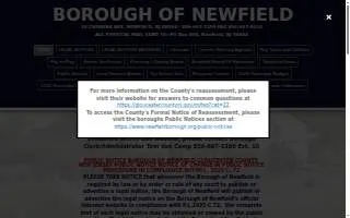 Newfield Auto Sales website