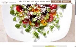 Il Palio Restaurant website