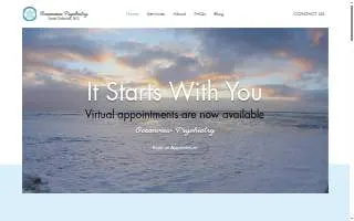 Oceanview Psychiatry website