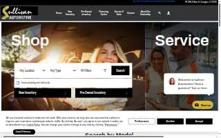 Sullivan Automotive website
