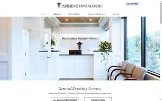 Perimenis Dental Group website
