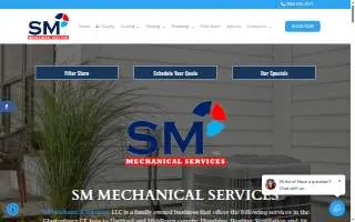 SM Mechanical Services LLC of Glastonbury website