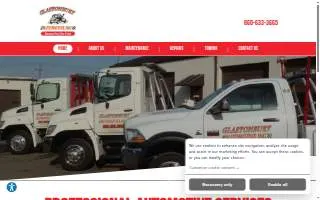 Glastonbury Automotive website