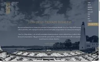 Towerto Private Wealth website