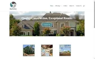 Revive General Contracting, LLC website