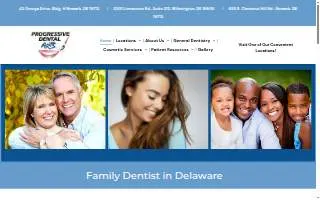 Progressive Dental Arts website