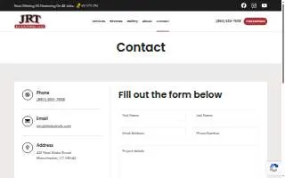 JRT Electric LLC website