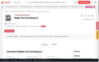Maple Tax Consulting