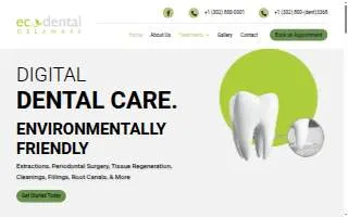 Eco Dental- He Harry Y DDS of Glasgow website
