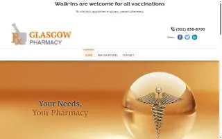 Glasgow Pharmacy website