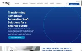 CSG Financial of Smyrna website
