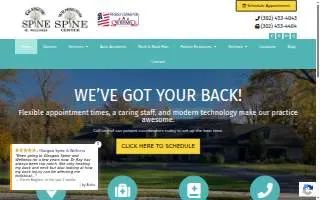 Glasgow Spine & Wellness website