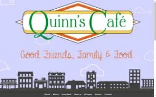 Quinn's Cafe website