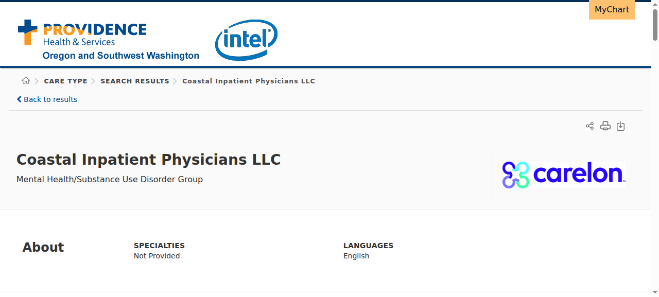 Coastal Inpatient Physicians