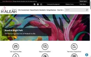 Hialeah Dental Office website