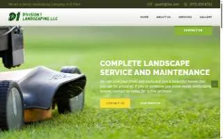 D1landscaping and Hardscaping website