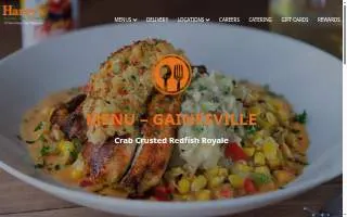 Harry's Seafood Bar & Grille of Gainesville website