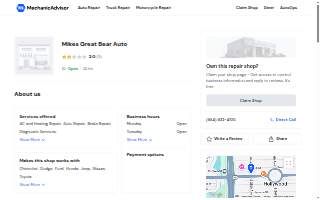 Mike's Great Bear Auto