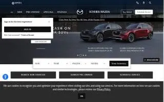 Scherer Construction website