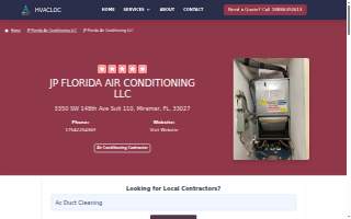 JP Florida Air Conditioning LLC