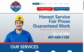 Max Service & Construction website