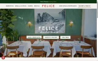 Felice Italian Pork Store and Deli website