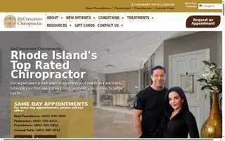 Chiropractic In Motion website