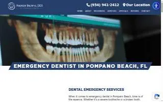 My Pompano Dentist website