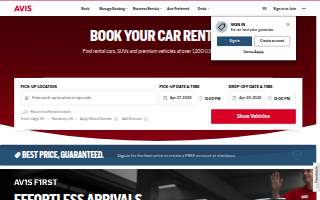 Avis Car Sales