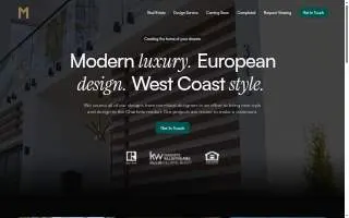 Modern Living Group website