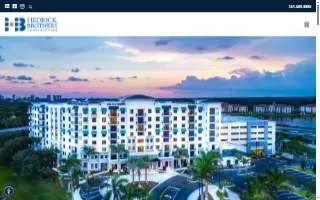 Hedrick Brothers Construction website
