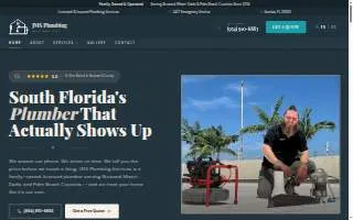 JMS Plumbing Services LLC of Sunrise website