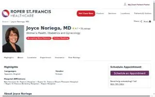Joyce Noriega, MD website
