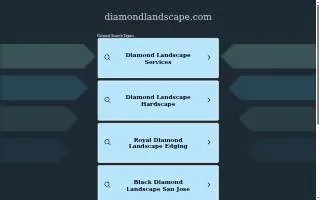 Diamond Landscape Solutions website