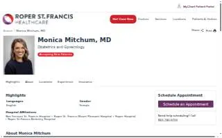 Monica Mitchum website