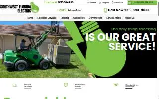Southwest Florida Electric Inc. of Fort Myers website